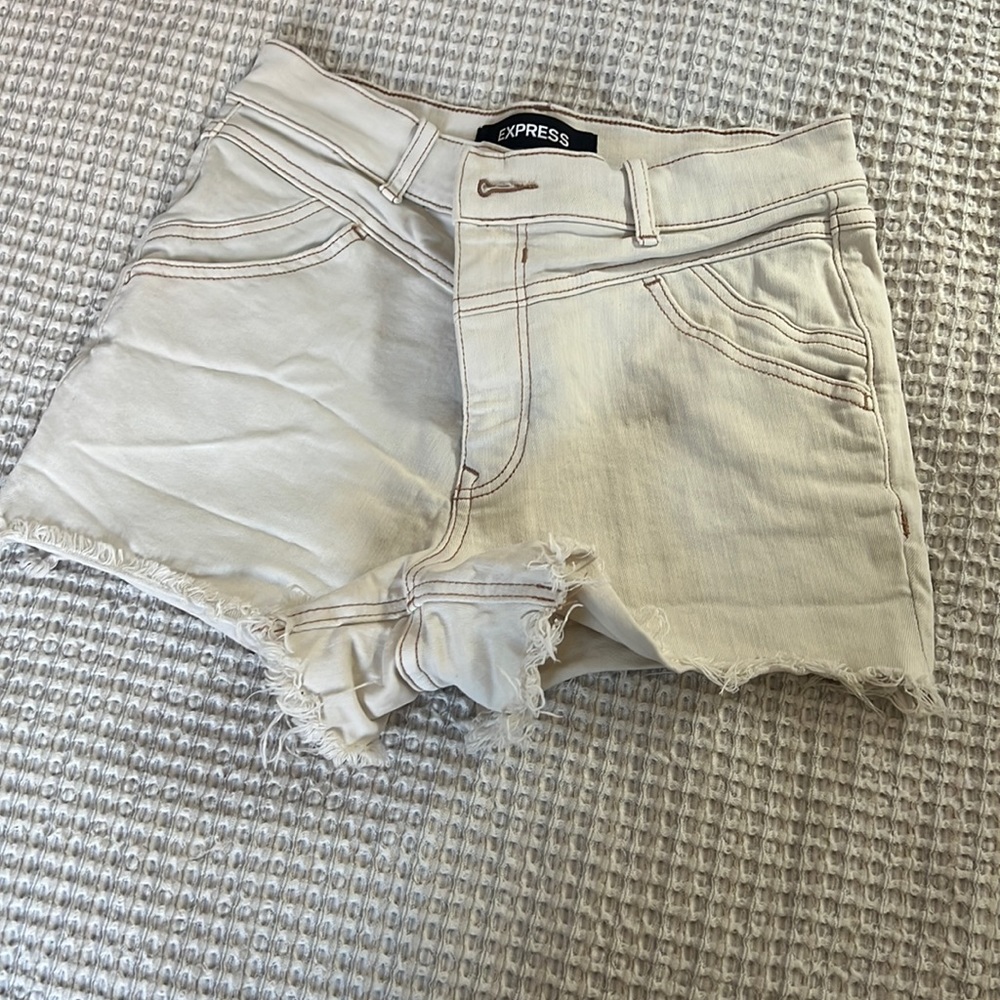 Express Denim Shorts